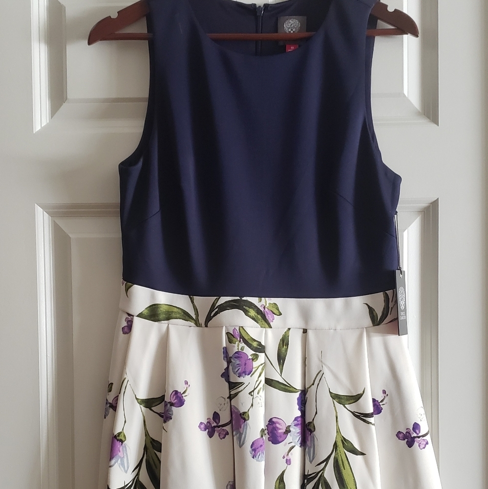 Sleveless wedding guest dress